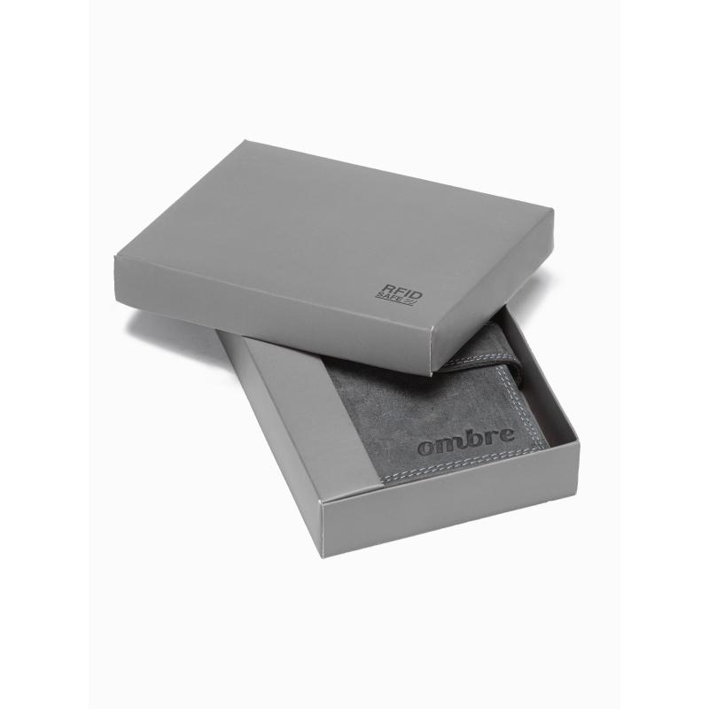 Pánska kožená peňaženka HUNTER čierna