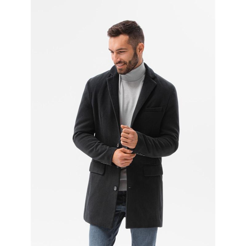 Pánský kabát BRETT černý
