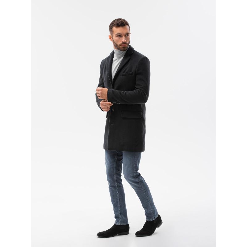 Pánský kabát BRETT černý