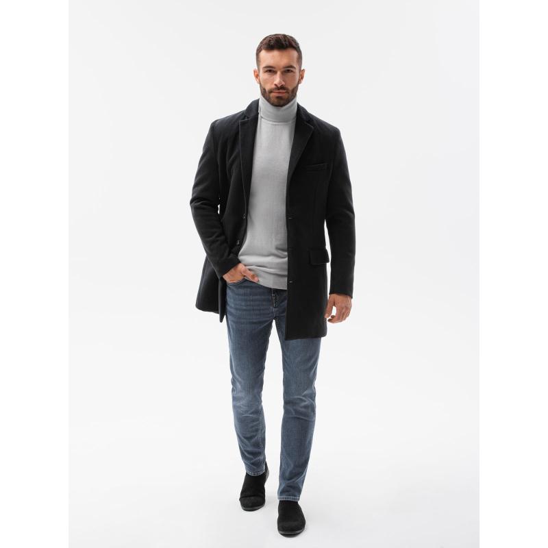 Pánský kabát BRETT černý