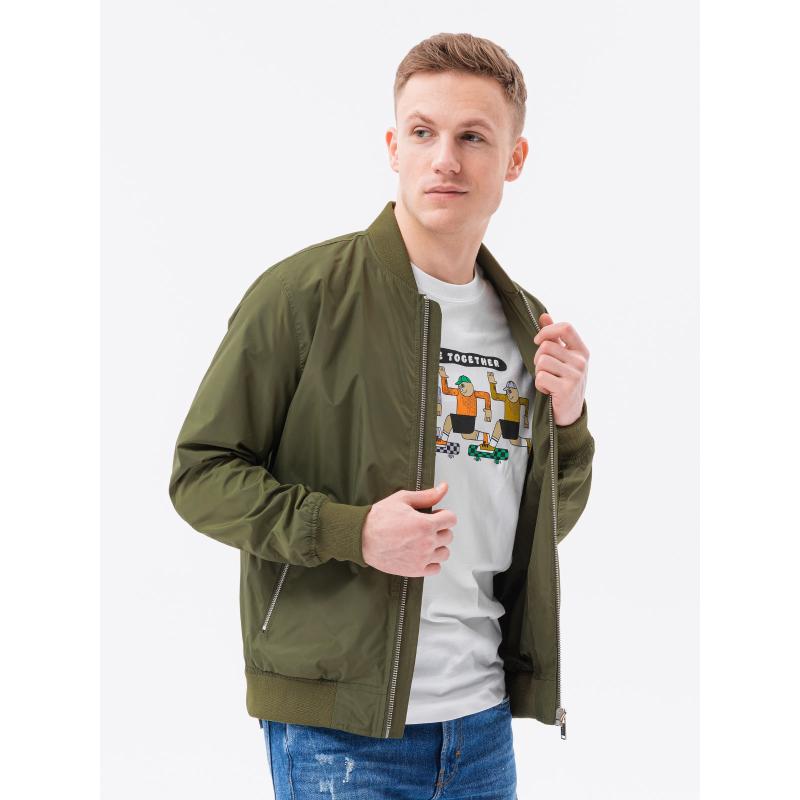 Férfi bomber dzseki CASSIUS zöld