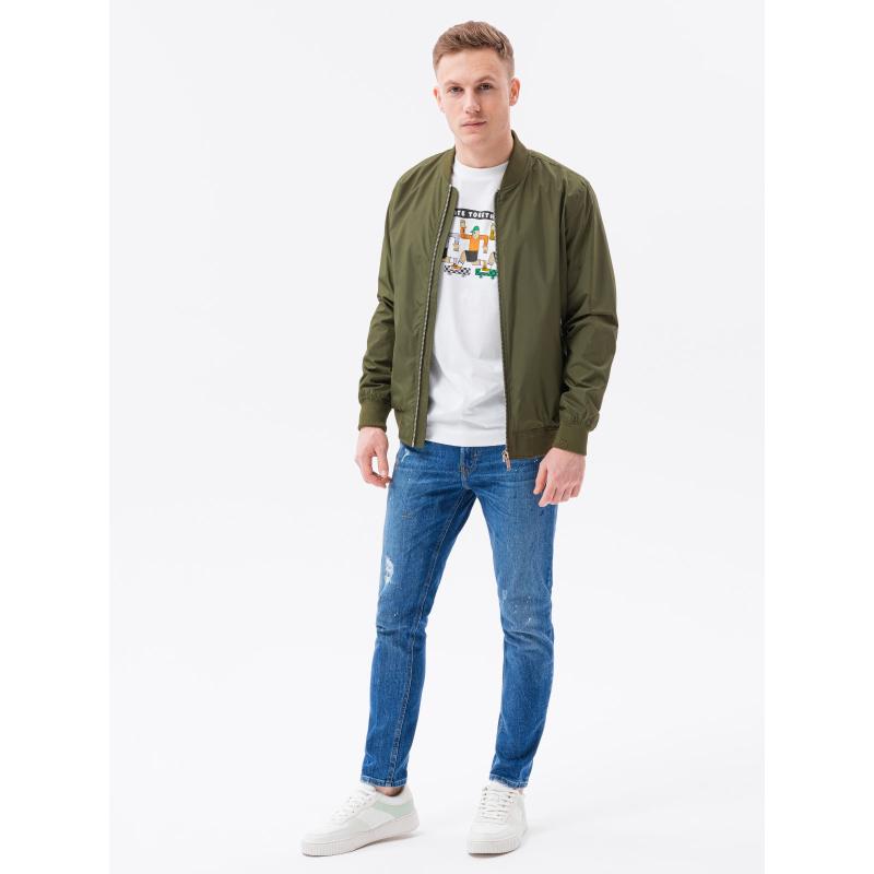 Férfi bomber dzseki CASSIUS zöld