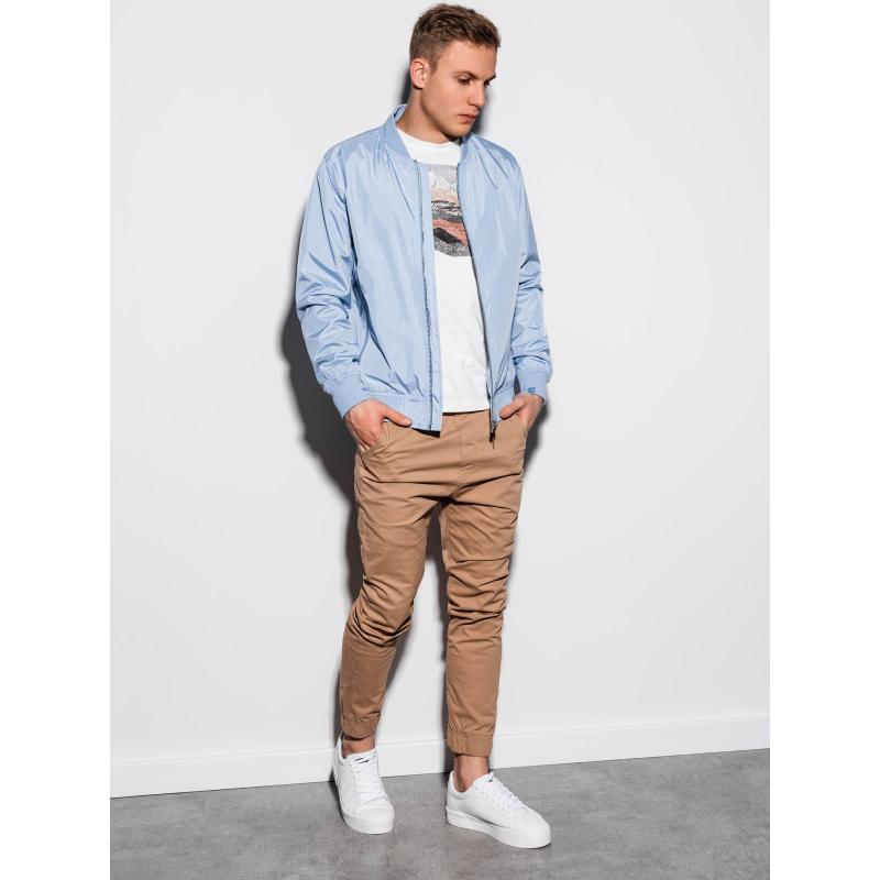 Pánská bunda bomber IAN světle modrá