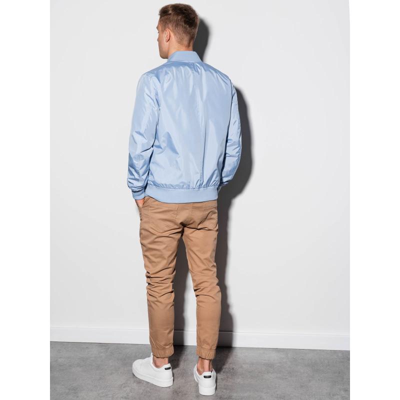 Pánská bunda bomber IAN světle modrá