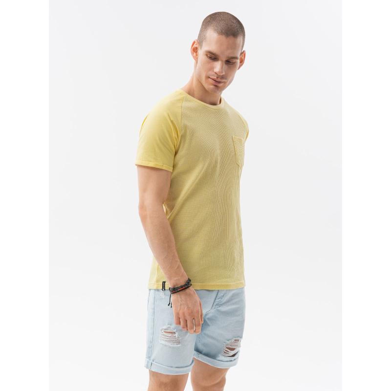 Pánska hladká košeľa DECLAN žltá