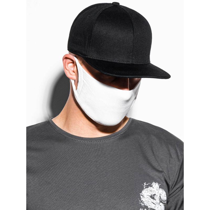 Dámská maska s kapsou na filtr A262 - bílá (4 ks)