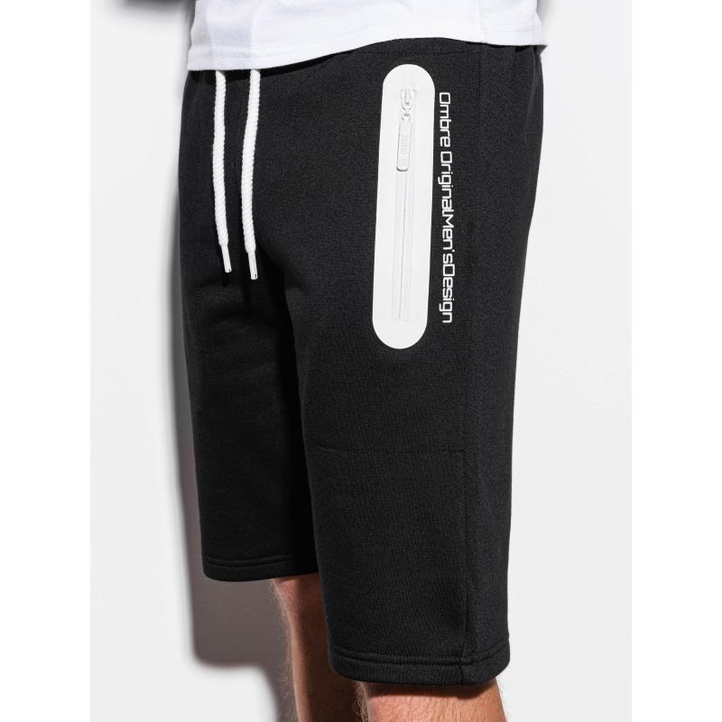 Pánské teplákové kraťasy SOLLY černé