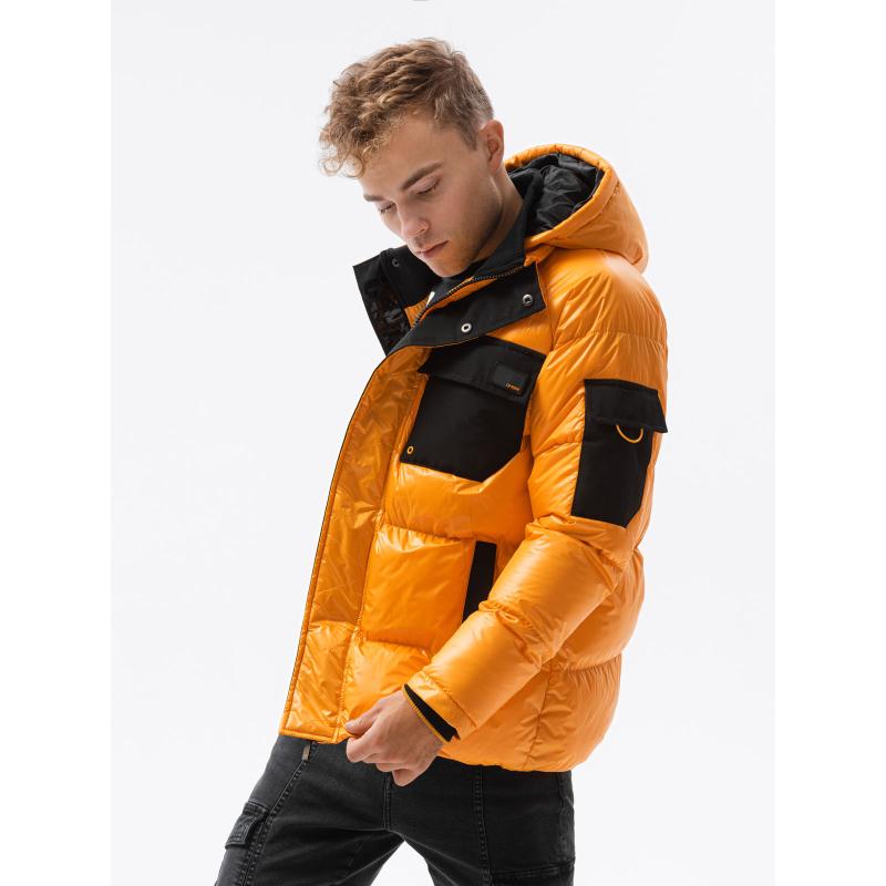 Pánska bunda zimná HASSAN žltá