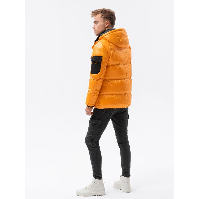 Pánska bunda zimná HASSAN žltá