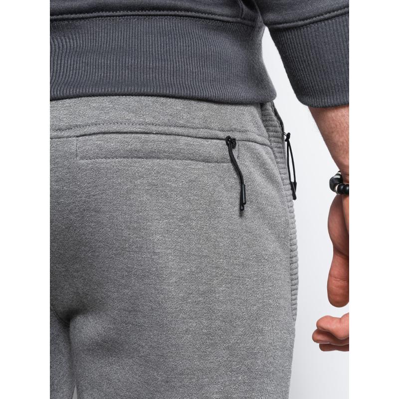 Pánské tepláky NORRIS šedý melír