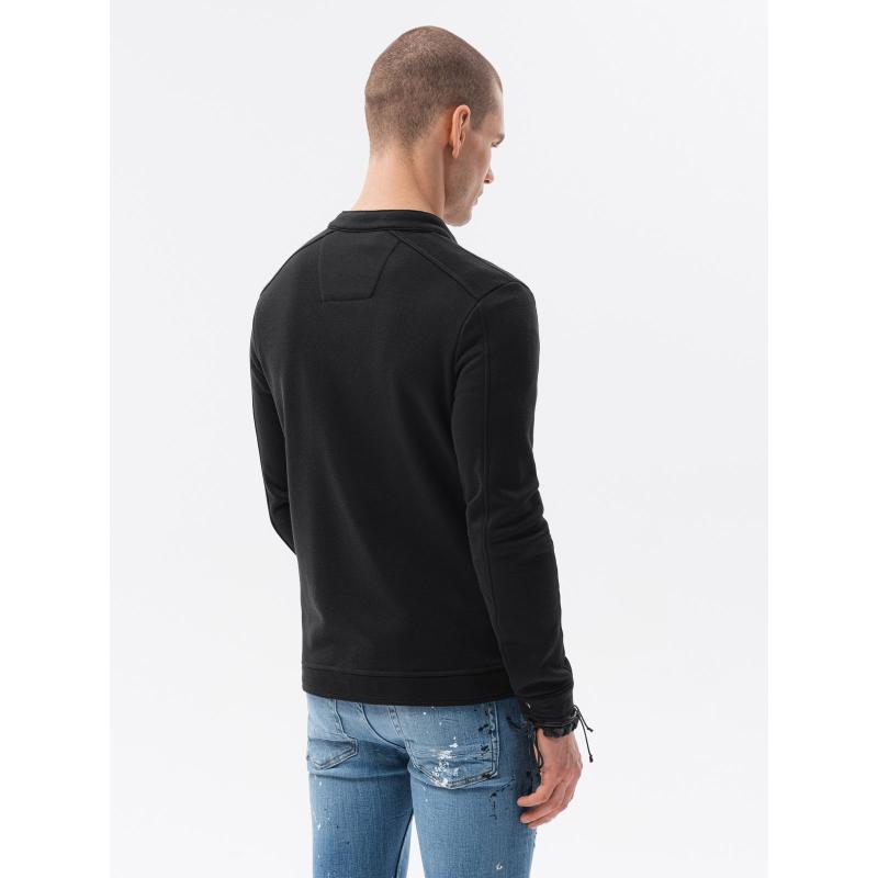 Pánska mikina na zips GAUGE čierna