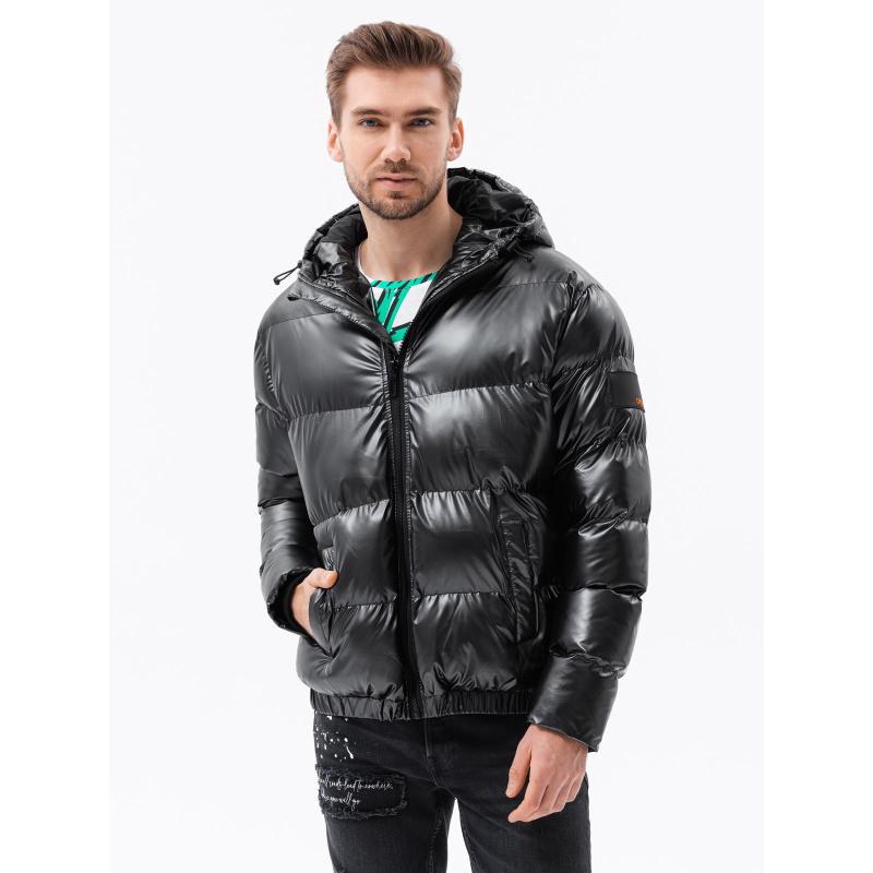 Pánská zimní bunda AARON tmavě šedá