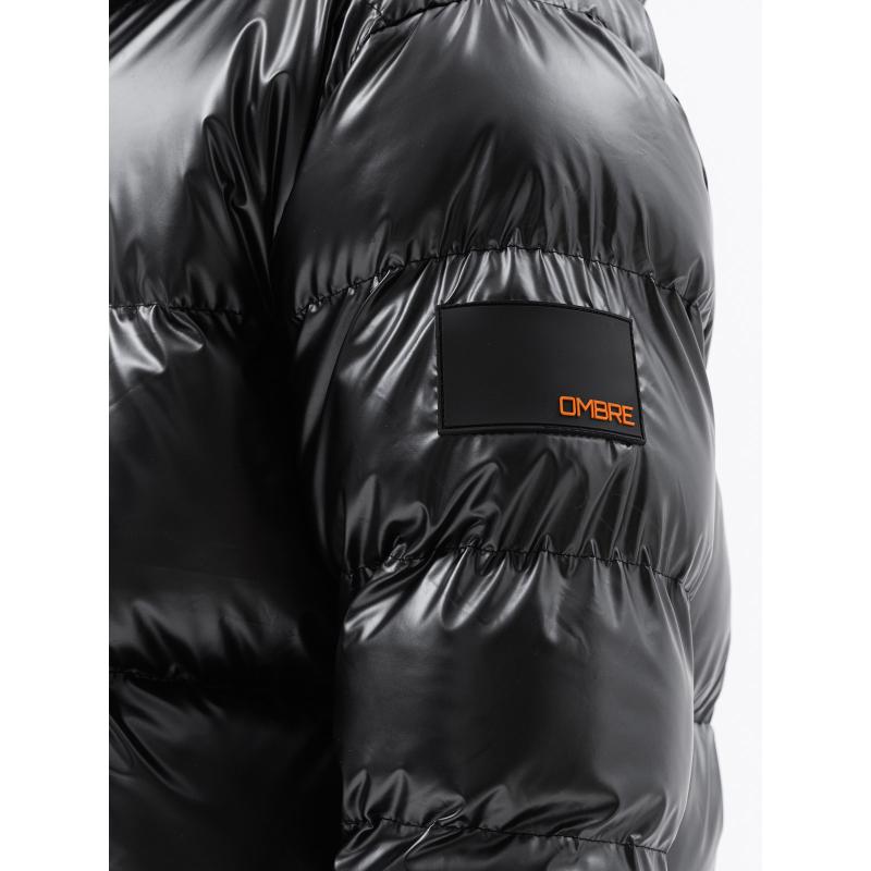 Pánská zimní bunda AARON tmavě šedá