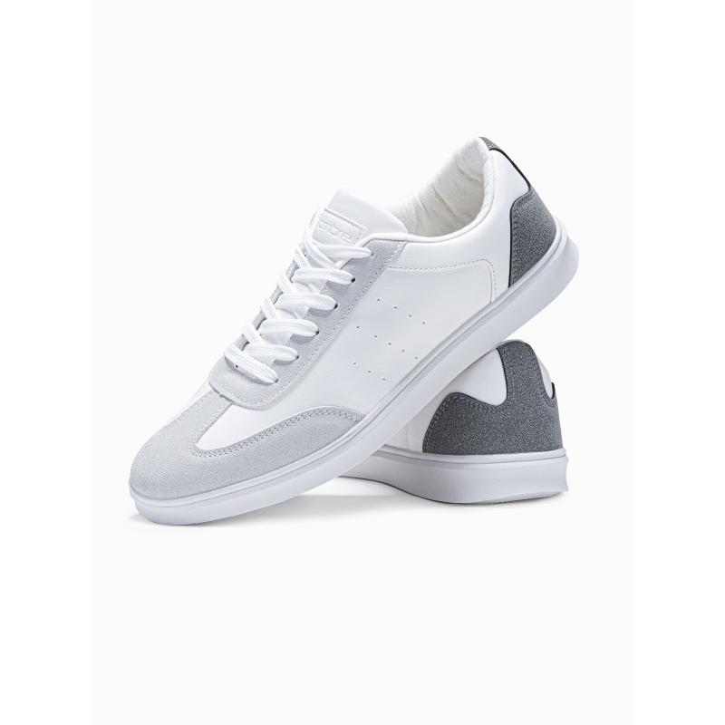 Férfi szabadidőcipők OLDSCHOOL – fehér V3 OM-FOCS-0104