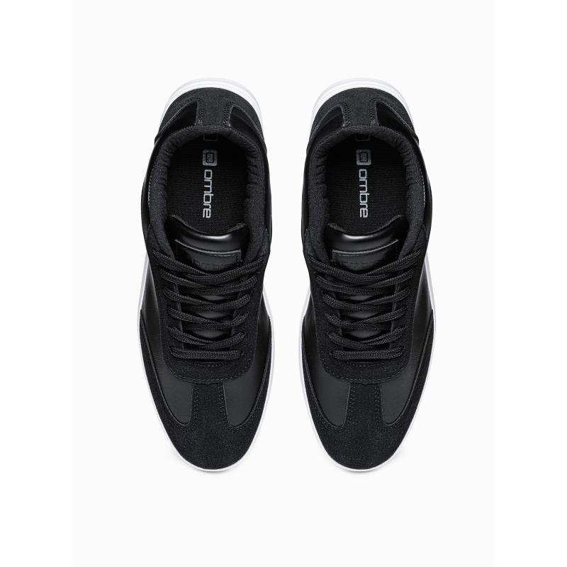 Férfi alkalmi cipő OLDSCHOOL – fekete V2 OM-FOCS-0104