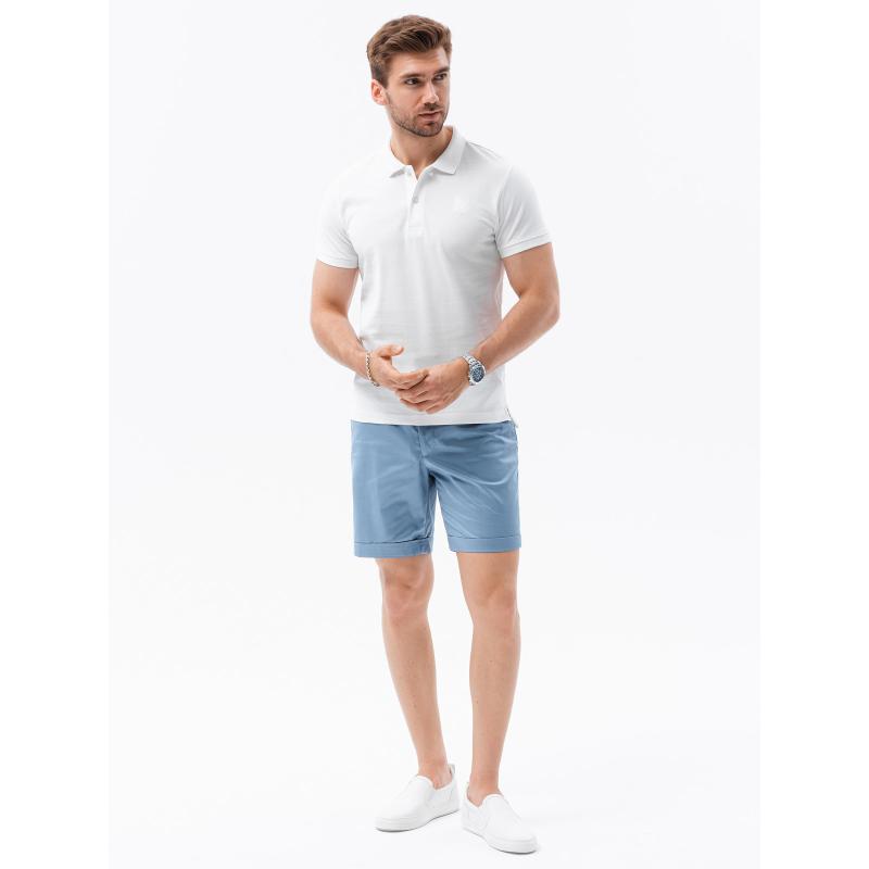 Pánska hladká polokošeľa VAL biela