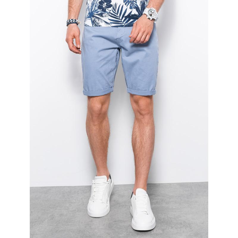 Pánské volnočasové šortky KEATON světle modré