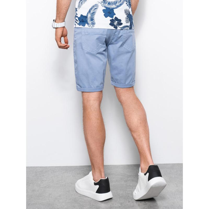 Pánské volnočasové šortky KEATON světle modré