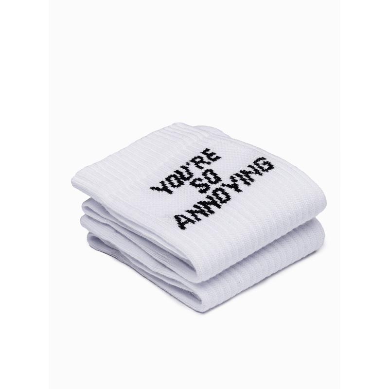 Pánské ponožky DAVINIA bílé