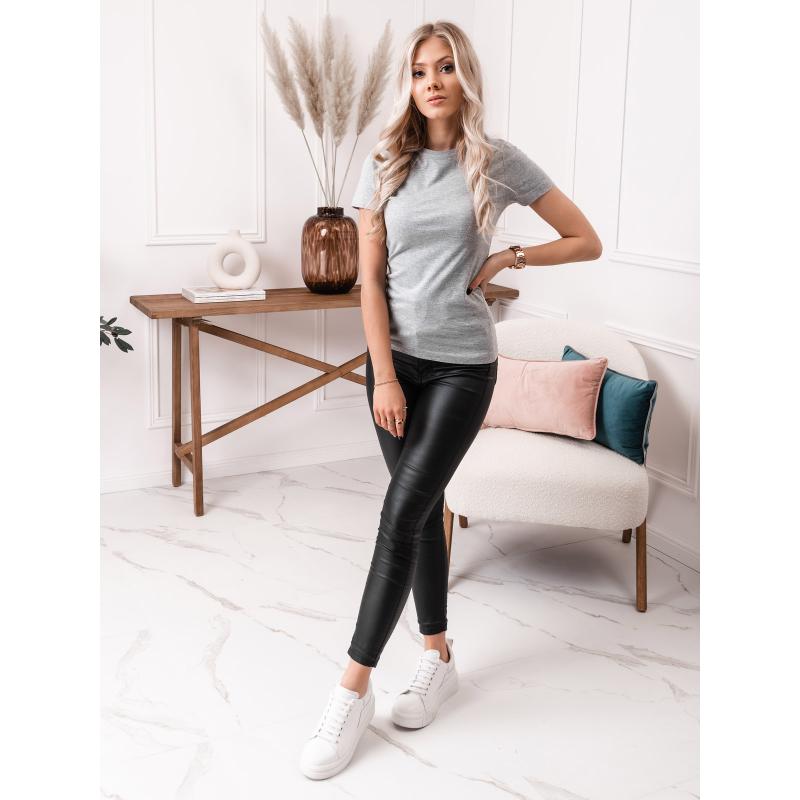 Dámské tričko hladké FAUNA šedé