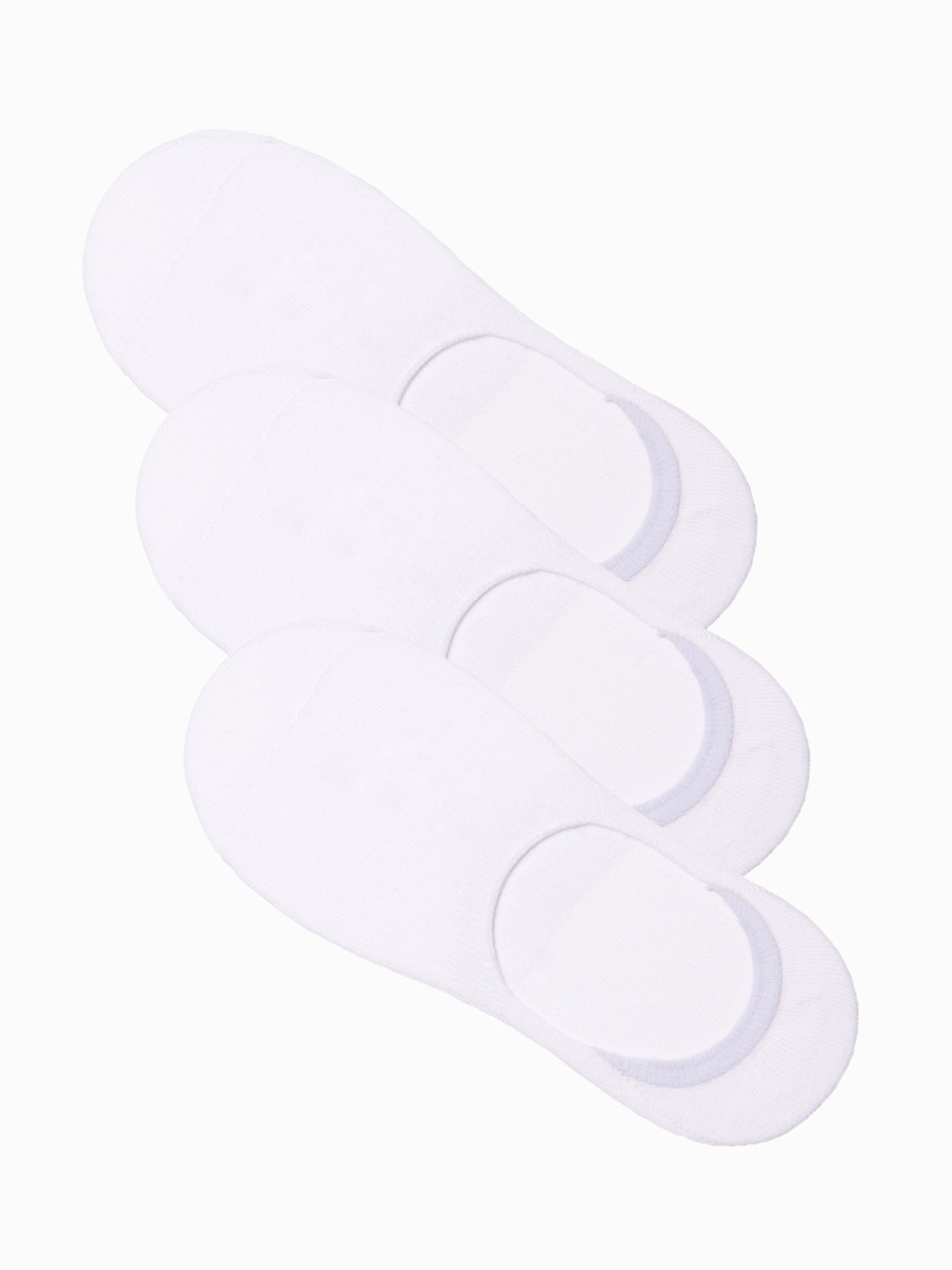 Pánské ponožky LEESA bílé 3-pack