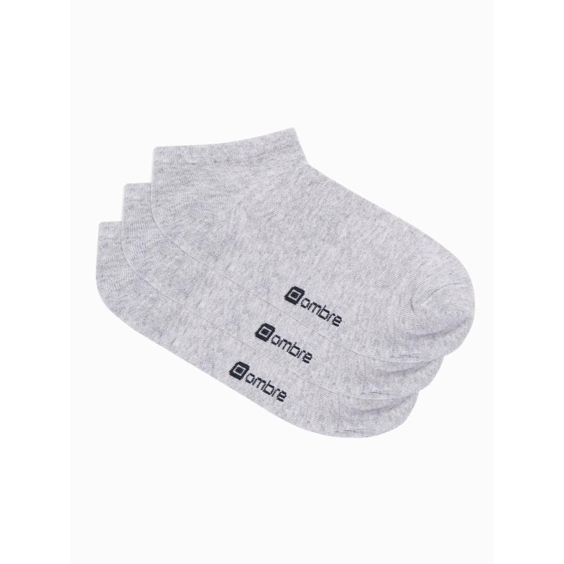 Pánske ponožky CAREY šedé 3-pack