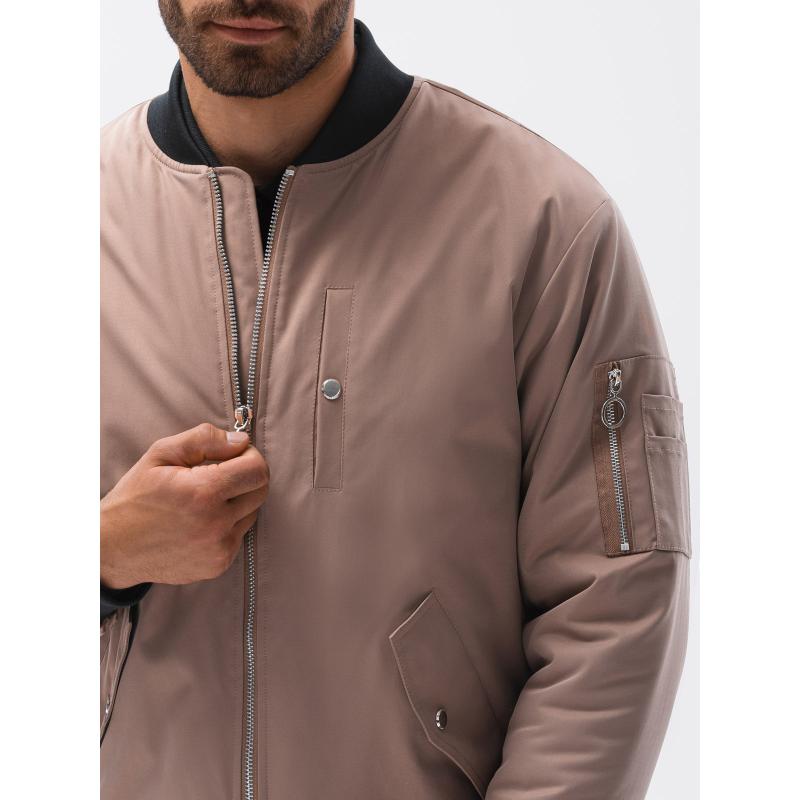 Pánska bunda zimná IBRAHIM béžová