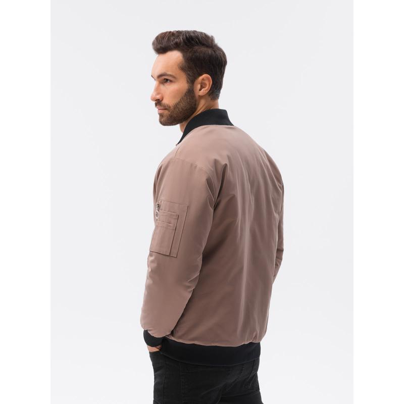 Pánska bunda zimná IBRAHIM béžová