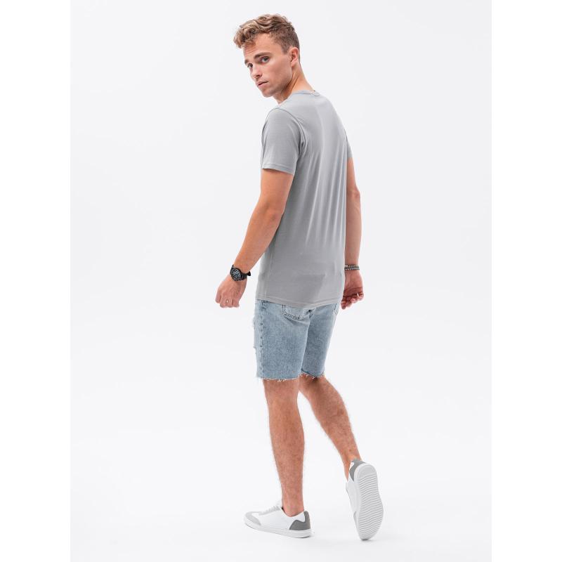 Pánske tričko s potlačou CRIS sivá