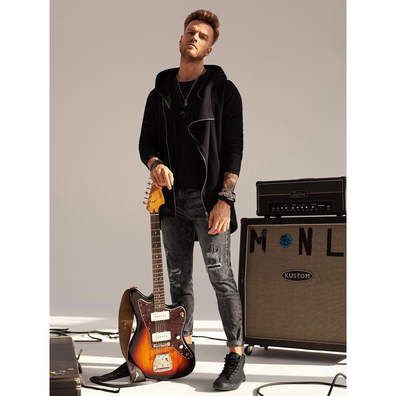 Pánska mikina NANTES čierna