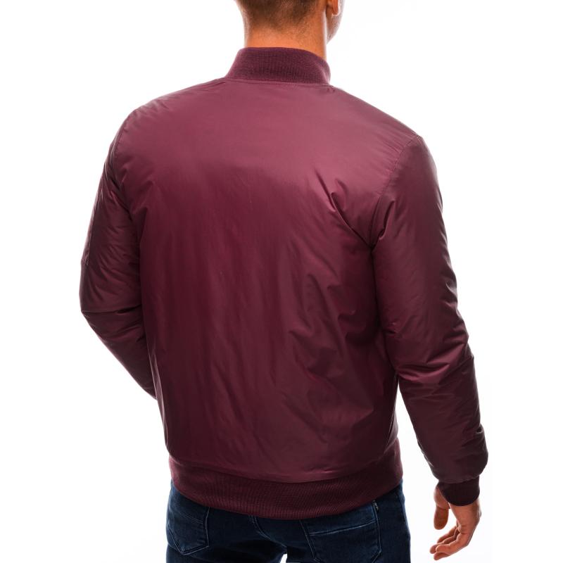 Férfi átmeneti kabát ARJUN sötét piros