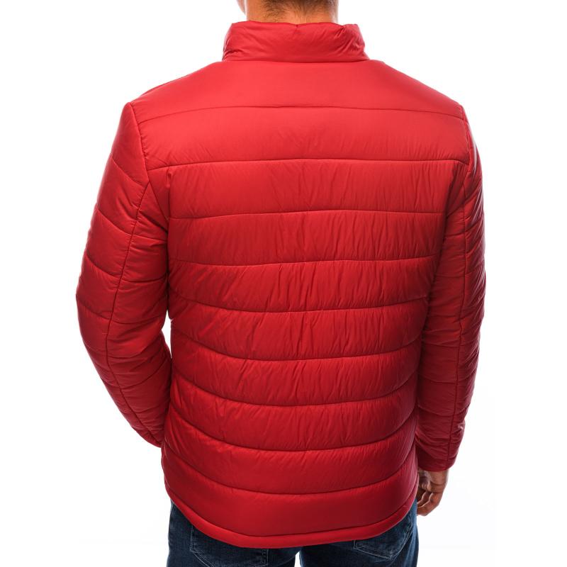 Férfi steppelt dzseki RIVER piros