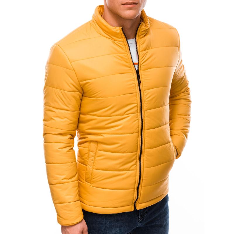 Pánská prošívaná bunda ALBERT hořčicová