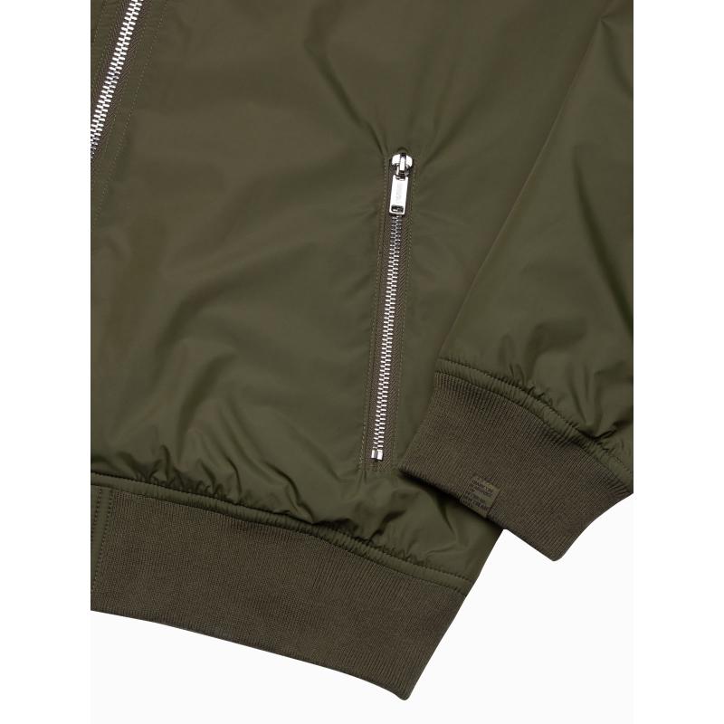 Férfi steppelt dzseki RUSSEL olívazöld