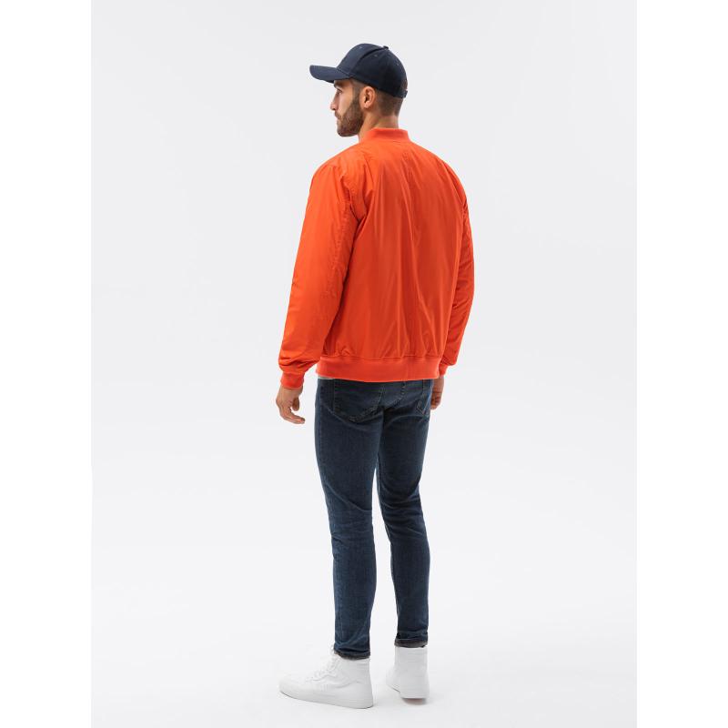 Pánská prošívaná mezisezónní bunda BENTON brick