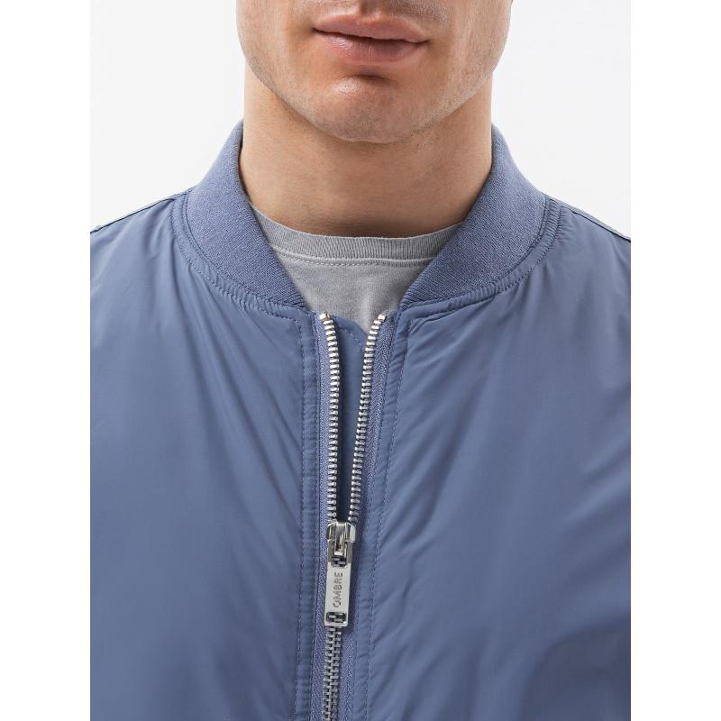 Pánská prošívaná bunda ODIN modrá