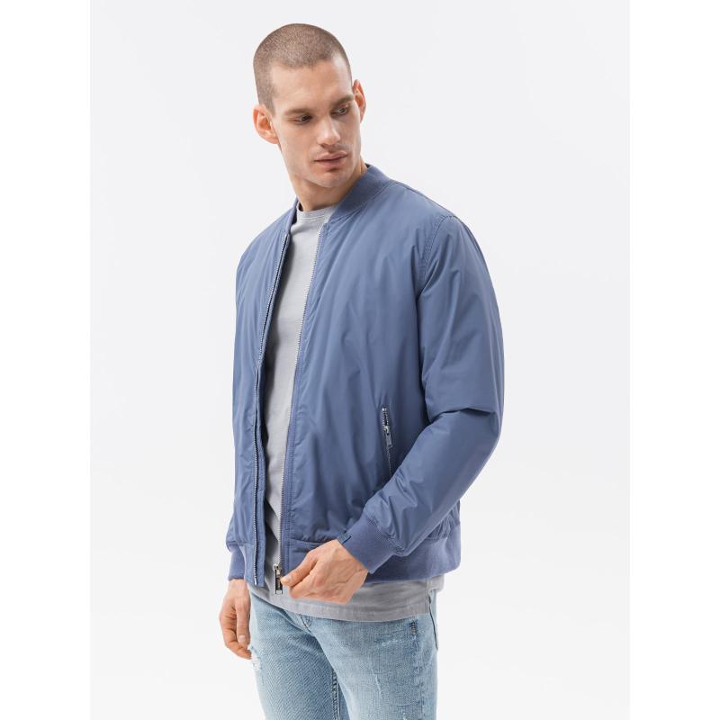 Pánská prošívaná bunda ODIN modrá