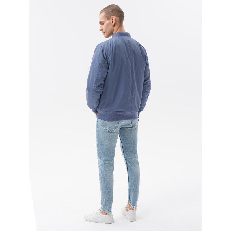 Pánská prošívaná bunda ODIN modrá