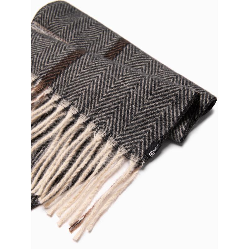 Pánsky šál - hnedý/béžový