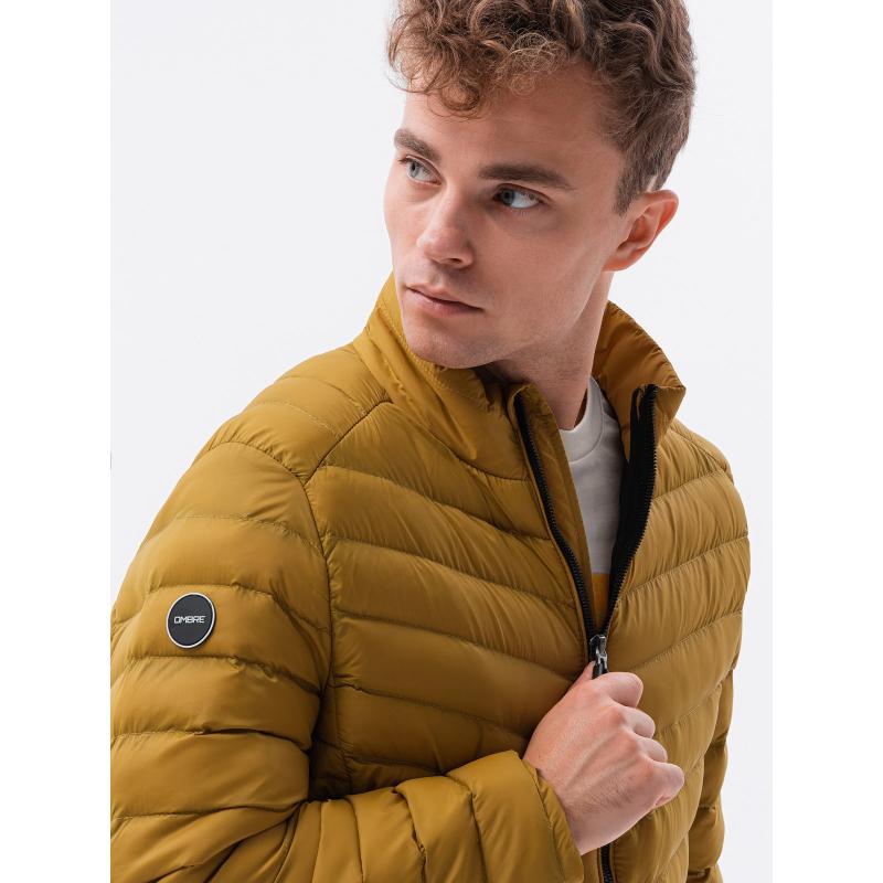 Férfi steppelt dzseki JABARI mustár