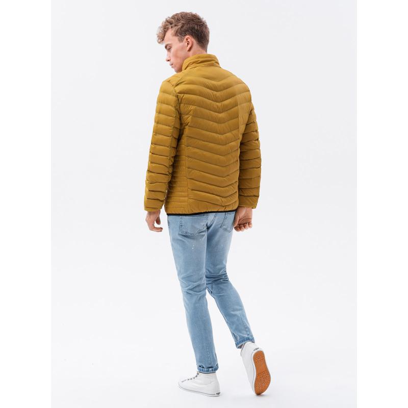 Férfi steppelt dzseki JABARI mustár