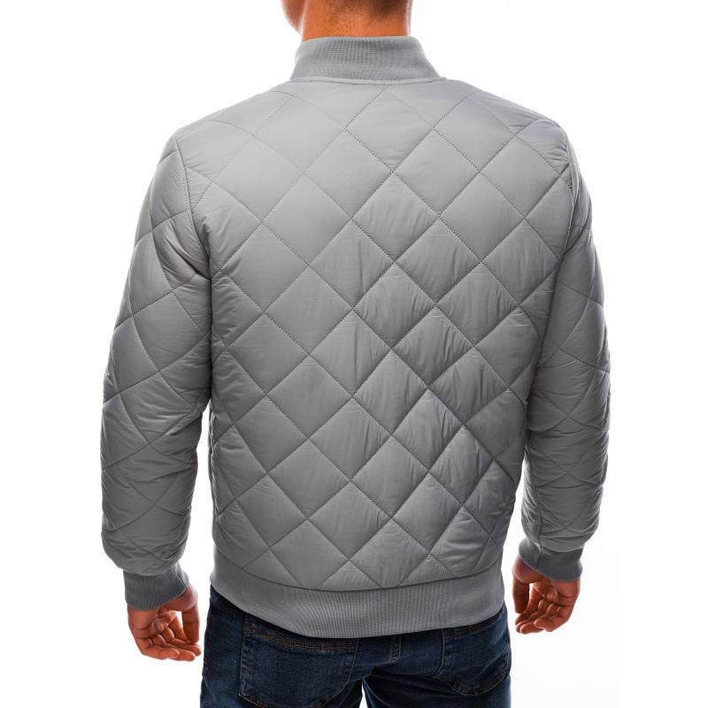 Pánska bunda prechodová CHARLIE šedá