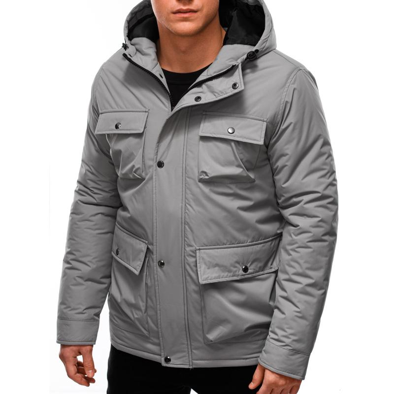 Férfi télikabát ELLIS szürke