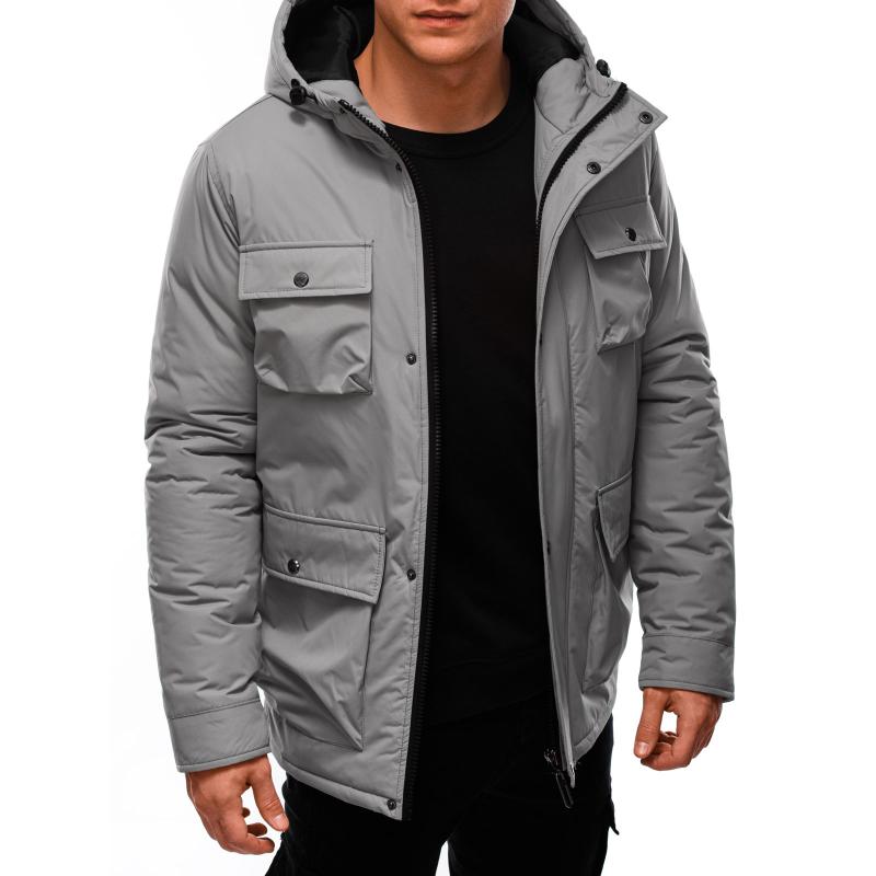 Férfi télikabát ELLIS szürke