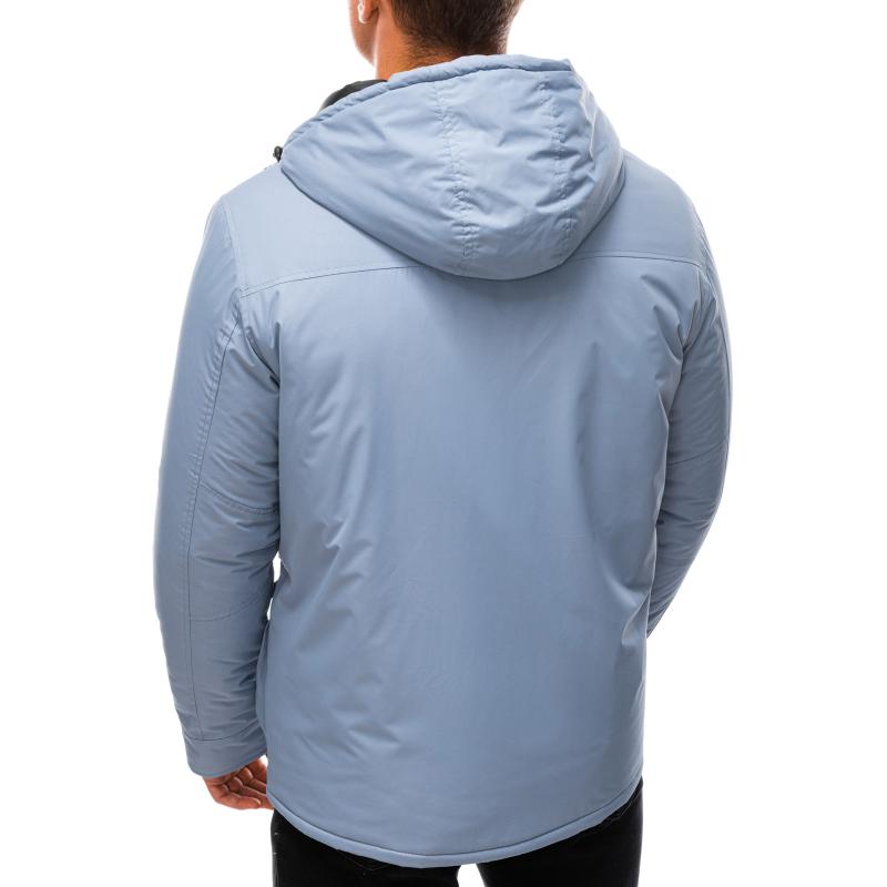 Pánská zimní bunda MARVIN světle modrá