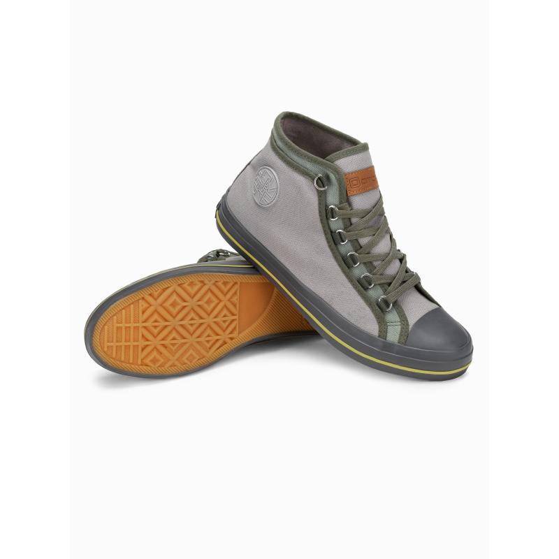 Pánské tenisky - šedé V3 T375