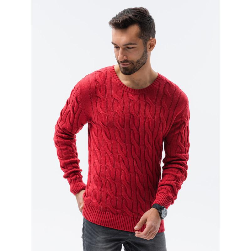 Pánský svetr RHYS červený