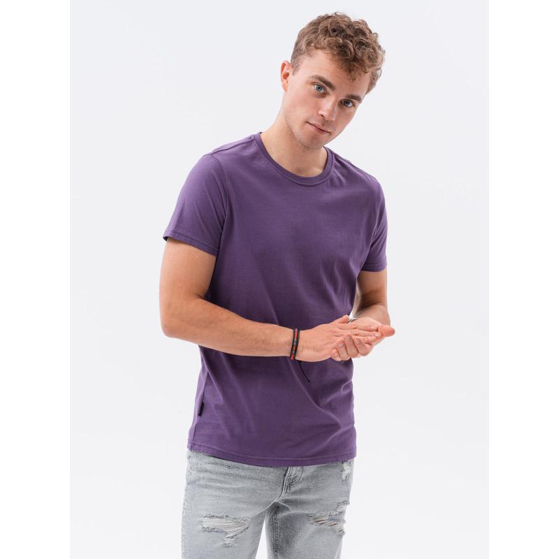 Pánské hladké tričko FABIAN fialové