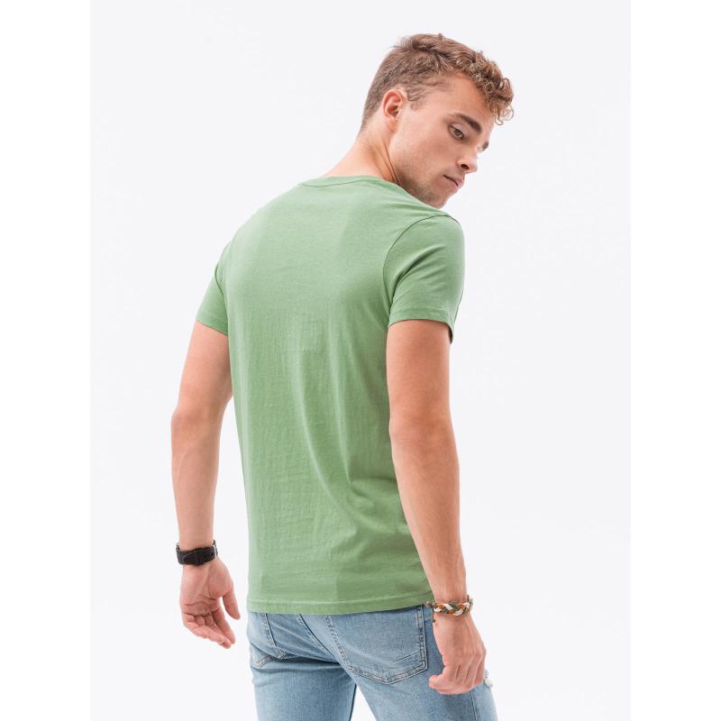Pánské hladké tričko JADON zelené
