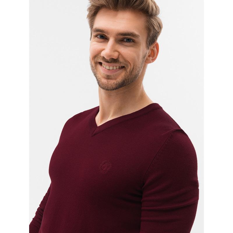 Pánský svetr RONAN tmavě červený